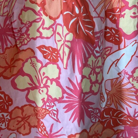 Vintage Lilly Pulitzer White Label Heron There tank dress - Size 4 - Picture 3 of 9